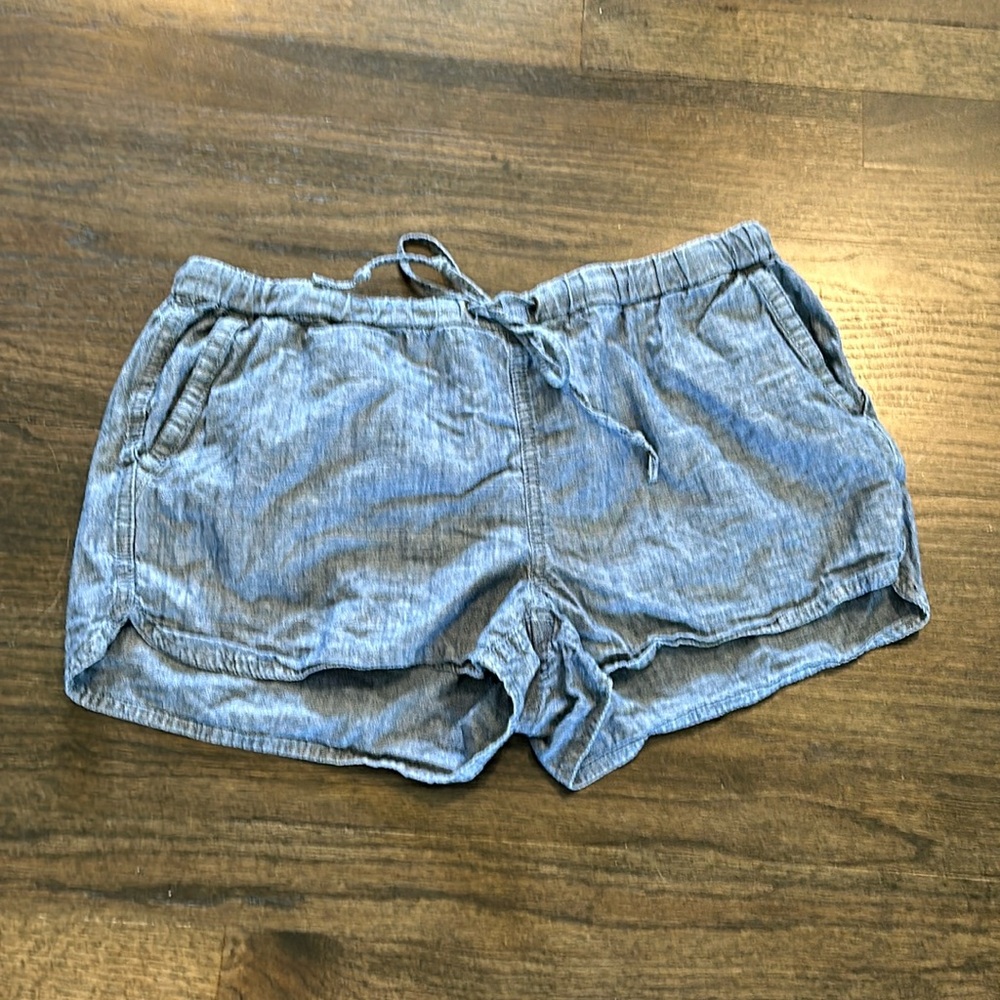 J. Crew Chambray Jean Shorts Small S EUC